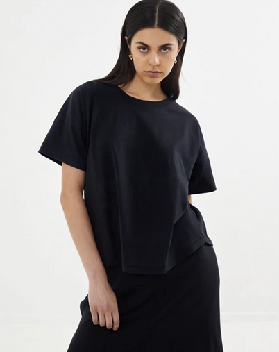 Margot Cropped T-shirt - Rabens Saloner